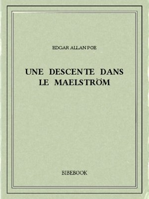 Une descente dans le maelström - Poe, Edgar Allan - Bibebook cover