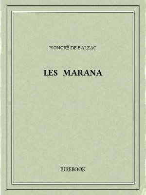 Les Marana - Balzac, Honoré de - Bibebook cover