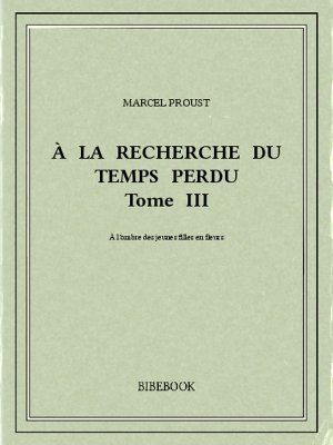 À la recherche du temps perdu III - Proust, Marcel - Bibebook cover