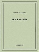Les paysans - Balzac, Honoré de - Bibebook cover