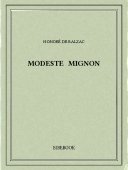 Modeste Mignon - Balzac, Honoré de - Bibebook cover